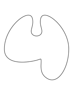 Bubble Number 4 Tracing Shape Pdf, Free Vectors File